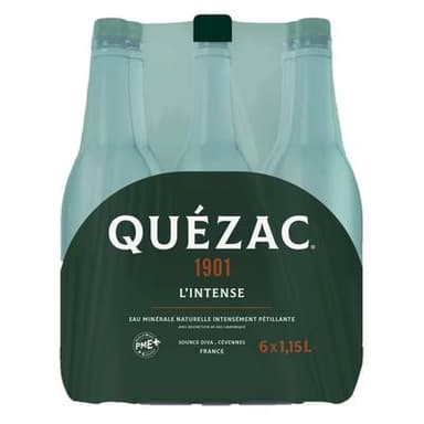Quézac Eau intensément gazeuse, 6x1,15L