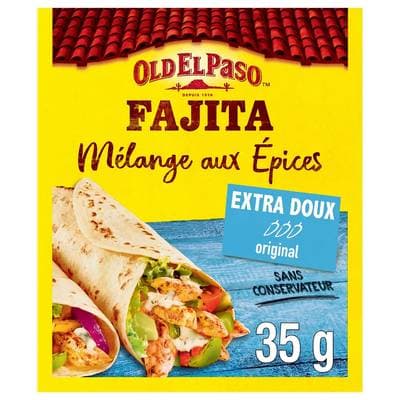 Old el Paso Mélange d'Épices pour fajitas extra doux, 35g