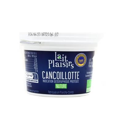 Lait Plaisirs - Cancoillotte nature bio IGP