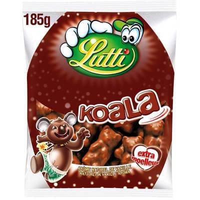 Lutti Koala - Guimauve Chocolat au Lait, 185g