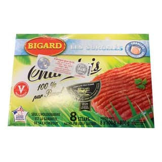 Bigard Steaks hachés, 8x100g