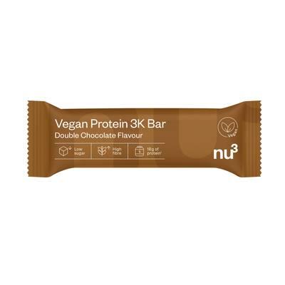 NU3 - Barre Protéinée Vegan Chocolat- Protein 3K Bar