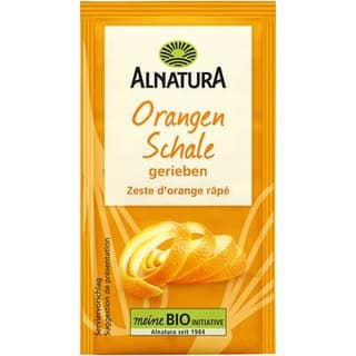 Alnatura Zeste d'orange râpé Bio, 5g
