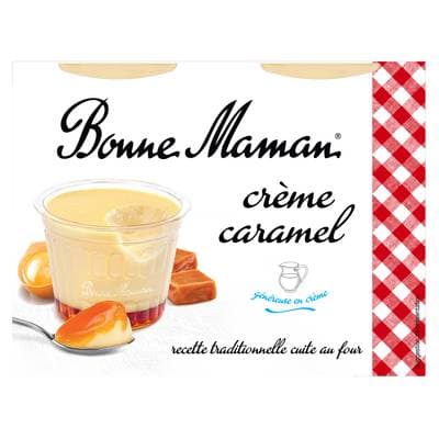 Bonne Maman Crème caramel, 4x100g