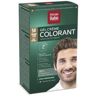 Pétrole Hahn Crème colorante châtain clair n°50