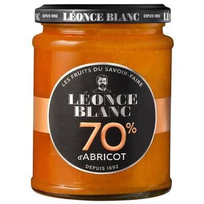 Leonce Blanc Confiture Abricots 70%, 320g