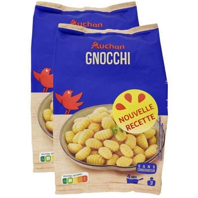 Auchan Gnocchi, Lot de 2x380g