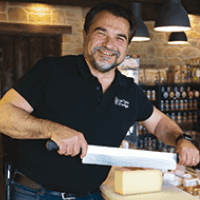 Le chariot à fromages