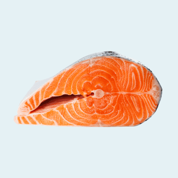 Poissons et crustacés surgelés