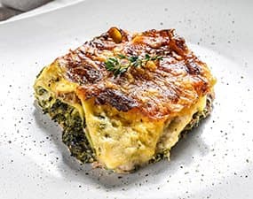 Lasagnes épinards chèvre 