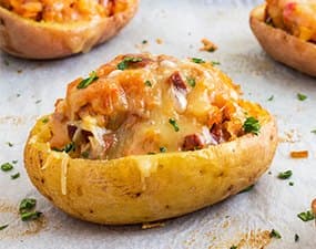 Pommes de terre farcies