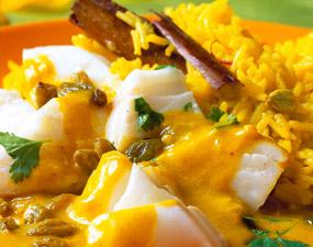 Poisson au curry