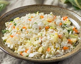 Taboulé  de chou-fleur râpé