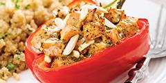 Recettes poivrons farcis au saumon