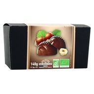 Saveurs & Nature Escargots praliné noisette chocolat au lait bio, 140g