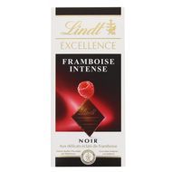 Lindt Chocolat noir Excellence Framboise intense, 100g
