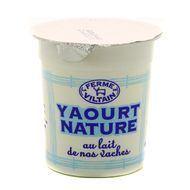 Ferme de Viltain Yaourt Nature Allégé, 125g