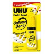 Uhu Colle twist & glue multi-matériaux, 35 ml