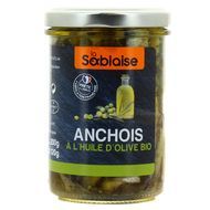 La Sablaise Anchois à l'huile d'olive bio, 120g