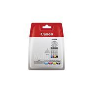 Canon Cartouches d'encre noire + couleurs- PGI-571 multipak, 4  cartouches
