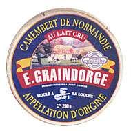 Graindorge Camembert AOP de Normandie au lait cru, 250g