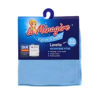 La Ménagère Lavette microfibre vitres
