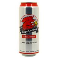 Rince Cochon Rouge Bière à la cerise 7.5°, 50cl