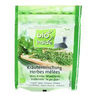 Bio Inside Herbes mêlées Bio- Persil, Aneth, cerfeuil, basilic, ciboulette, Sachet de 75g