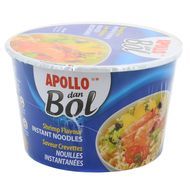 Apollo Nouilles instantanées saveur crevettes en cup, 85g
