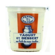Ferme de Viltain Yaourt Dessert à la Vanille, 180g