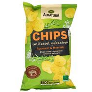 Alnatura Chips cuites à la marmite romarin bio, 125g