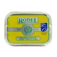 Rödel Sardines à l'Huile d'Olive et au Citron MSC, 115g