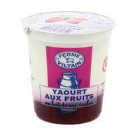 Ferme de Viltain Yaourt Bicouche Framboise, 180g