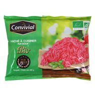 Convivial Haché de boeuf Bio 15%mg, 400g