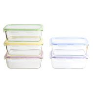 Pebbly Set conservation batch cooking, 5 pièces