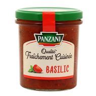 Panzani Sauce tomates cuisinées au basilic et pointe d'ail, 320g
