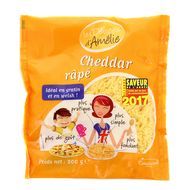 Les Délices D'Amélie Râpé de Cheddar, 200g