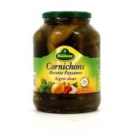 Kühne Cornichons aigre-doux recette paysanne, 850g