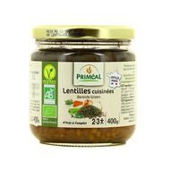 Priméal Lentilles cuisinées bio vegan, 400g