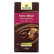 Alnatura Chocolat noir fondant bio 70% cacao, 100g