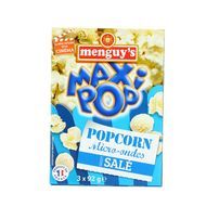 Menguy's Pop corn pour micro-ondes salé, 3x92g