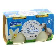 Biochamps Yaourt bio vanille au lait de brebis, 2x125g