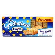 Pasquier Les grilletines sans sucres ajoutés froment, 255g