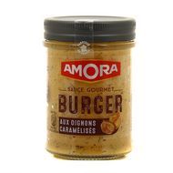 Amora Sauce Burger aux Oignons Caramélisés, 188g