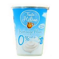 Tante Hélène Fromage blanc 0% nature au bifidus, Bio, 400g