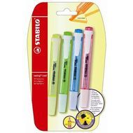 Stabilo Surligneurs Swing cool, 4  surligneurs