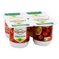 Sojasun Spécialité Soja Framboise Passion, 4x100g