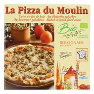 La Pizza du Moulin Pizza Bolognaise Bio cuite au feu de bois, 380g