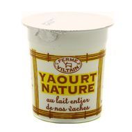 Ferme de Viltain Yaourt Nature au Lait Entier (ne pas afficher), 125g