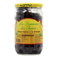Les Domaines des Oliviers Olives noires à la Grecque, 72cl
